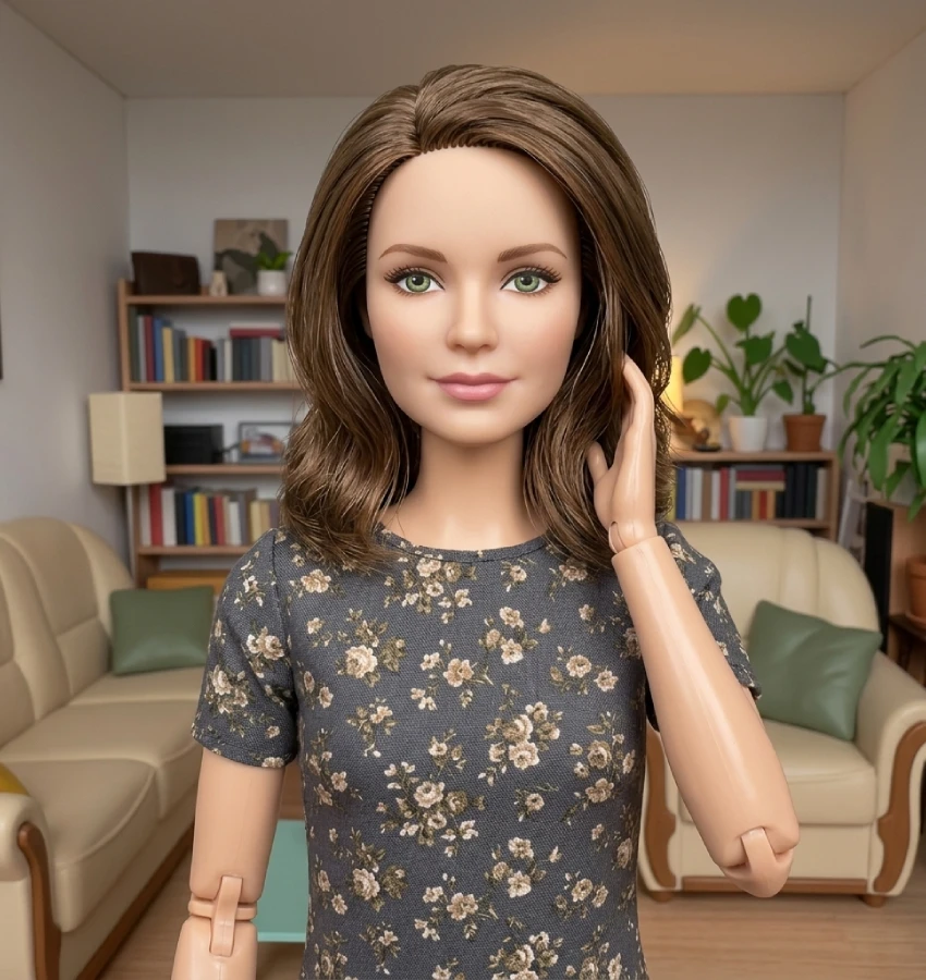 Результат в стиле куклы Barbie